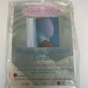 NWT GABRIALLA MATERNITY SUPPORT GIRDLE PNG-971 size XL /white